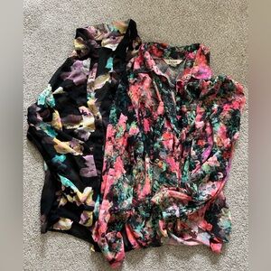 Decree Floral/Abstract Blouses (2)